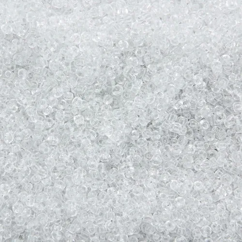 Tamaño de las cuentas de semillas: 11/0 50 gr / 1.76 oz (transparente)