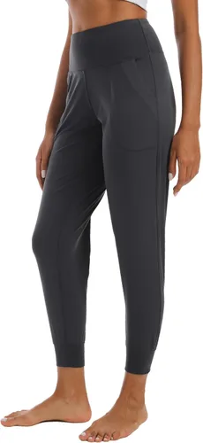 Miniatura 102 de Kcutteyg - Pantalones deportivos con bolsillos para mujer, diseño suave, ligero y de secado rápido, para entrenamiento, gimnasia, yoga y correr
