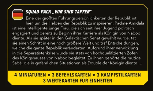 Miniatura 6 de Star Wars Shatterpoint We Are Brave SQUAD PACK - Juego de miniaturas de mesa, juego de estrategia para niños y adultos, a partir de 14 años, 2