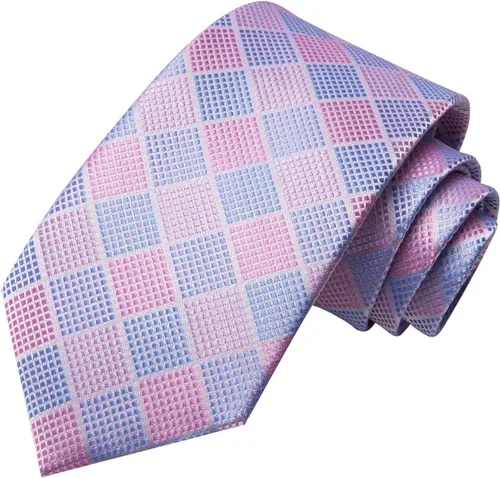 Miniatura 57 de Dubulle Corbata tejida de cachemira para hombre y gemelos de pañuelo para hombre, conjunto de gemelos para boda formal y negocios