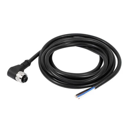 Miniatura 9 de Elecbee Conector M12 A-Code Cable sobremoldeado de ángulo recto de cabeza hembra única (cable de 3 pines de 16.4 ft/16.4 pies)