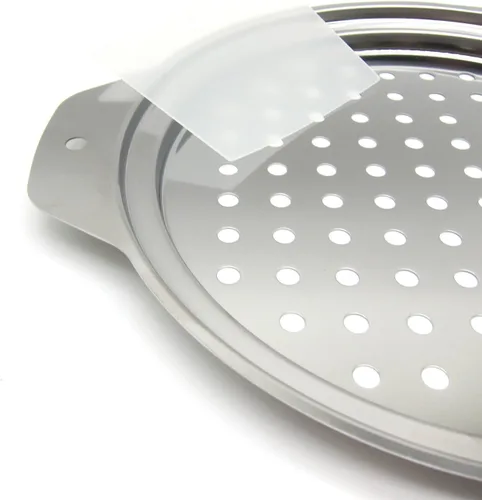 Miniatura 8 de Tapa de acero inoxidable con raspador para hacer fideos tradicionales alemanes, para hacer fideos, para hacer cacerola