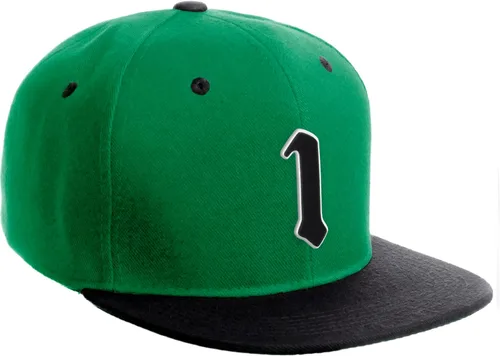 Miniatura 60 de Daxton Gorra clásica con visera de billete plano con letras del alfabeto inglés antiguo de la A a la Z