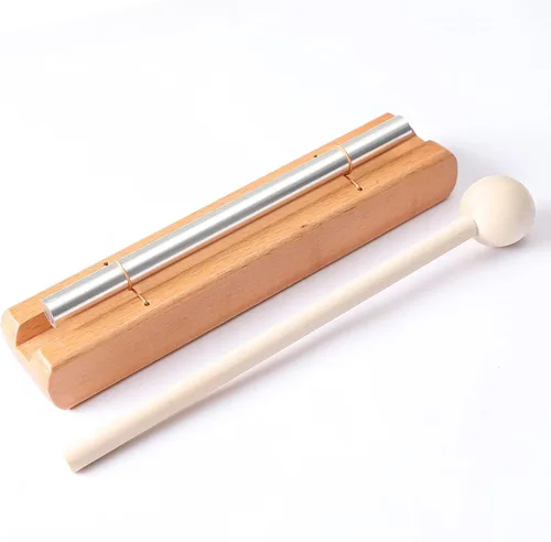 Miniatura 2 de Energy Chimes Campanillas de Percusión: Instrumento Musical de Campanilla de Tono Individual con Mazo para Yoga, Meditación, Sanación con Sonido