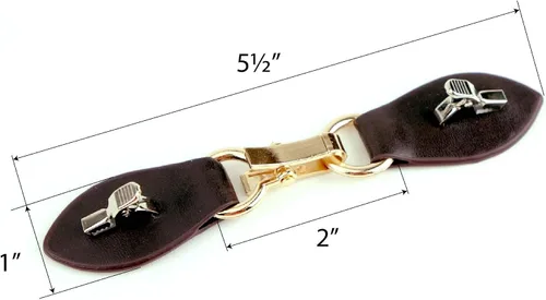 Miniatura 7 de Soporte de clip con hebilla para poncho capa cárdigan chal