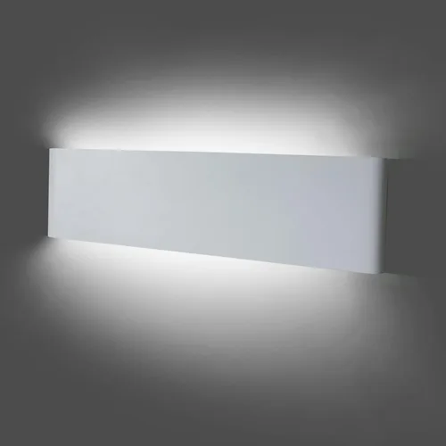 Miniatura 7 de KICAAO Juego de 2 apliques de pared modernos de 15.7 pulgadas en blanco, luz de tocador interior de 20W LED para arriba y abajo para iluminación