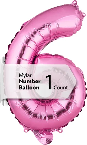 Miniatura 16 de Restaurantware-Balloonify Globo de Número de 16 Pulgadas, 1 Globo Digital para Fiesta - Número 5, Auto-Sellado, Acabado de Mylar de Folio Dorado, Oro