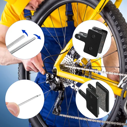 Miniatura 4 de 6 pastillas de freno de bicicleta compatibles con Shimano Deore TRP Tektro Br-M575 M525 M515 T615 T675 M505 M495 M486 M485 M475 M465 M447 M446 M445