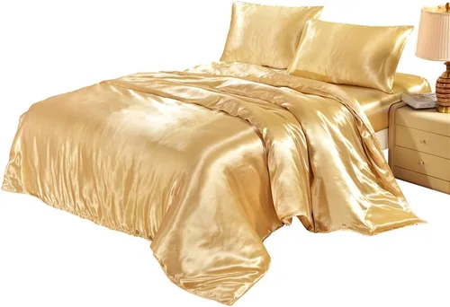 Miniatura 8 de Bedding-Hotel - Juego de funda de edredón de calidad de hotel con lazos de cremallera ocultos, 3 piezas (1 funda de edredón, 2 fundas de almohada)
