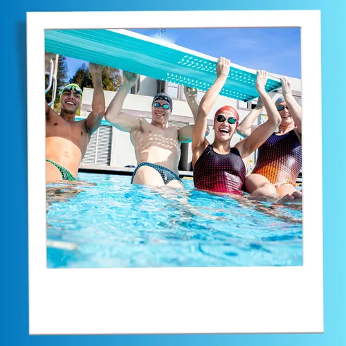 Miniatura 8 de Sporti Gafas de natación unisex para adultos, gafas de natación antivaho para hombres y mujeres, resistentes a roturas, correas dobles, varios