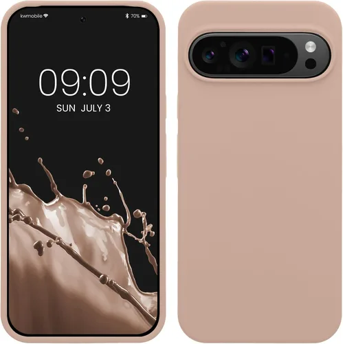 Miniatura 324 de kwmobile Funda Compatible con Google Pixel 6 Pro - Funda de Teléfono de Silicona TPU con Acabado Suave - Azul Caribe