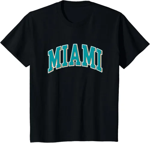 Miniatura 37 de Miami - Hometown Pride - Diseño retro - Camiseta clásica