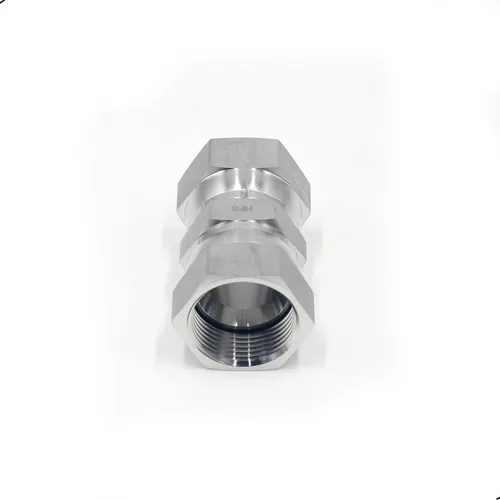 Miniatura 2 de HFS(R) 1" Female JIC Swivel x 1" Female JIC Swivel Nut Union Stainless Steel 304
