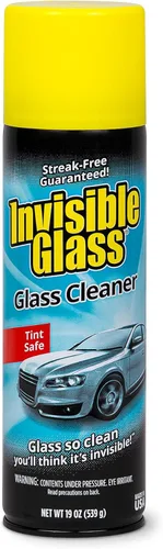 Miniatura 10 de Invisible Glass 91164-3PK limpiador de vidrio en aerosol premium para parabrisas y ventanas de automóviles y del hogar, limpiador de ventanas