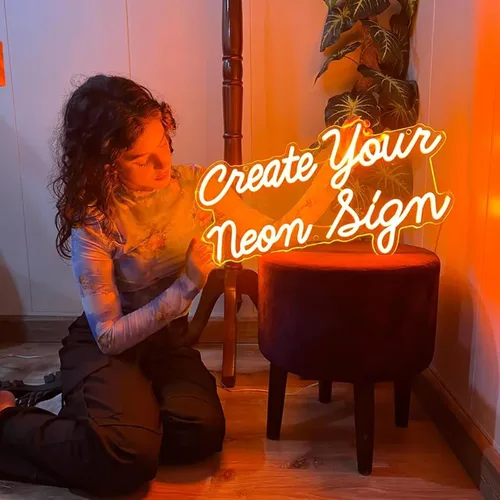 Miniatura 3 de Letrero de neón personalizado, luces LED personalizadas para decoración de pared de dormitorio, letras para cumpleaños, boda, fiesta, bar, negocio