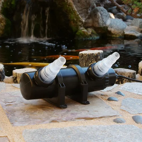 Miniatura 2 de Alpine Corporation PLUV1000 - Clarificador UV de 4 pulgadas de alto y 7 vatios diseñado para uso fuera del agua