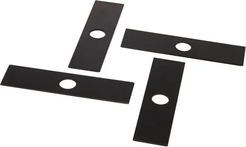 Miniatura 6 de Cuchillas de bordeadora de 8 x 2 pulgadas de diámetro de orificio de 1 pulgada de repuesto para Ryobi 613223, Echo 720-237-001, Stihl 4133-713-4101