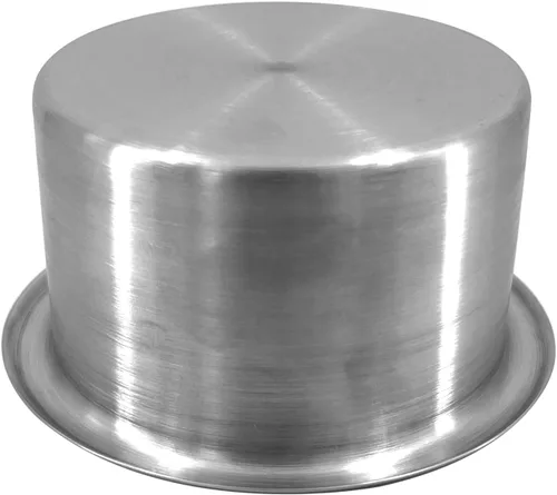 Miniatura 6 de ISURE MARINE 4 portavasos antiderrames de acero inoxidable de 3 pulgadas con arandela antideslizante, soporte para tazas de mesa de póquer