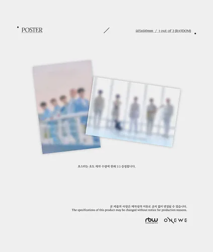 Miniatura 4 de ONEWE STUDIO WE : GRABACIÓN #3 3er álbum demo K-POP SEALED