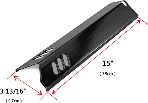 Miniatura 3 de Placa de calor de parrilla para piezas de parrilla Dyna-Glo DGF493BNP DGF510SBP DGF510SSP, cubiertas de quemador de porcelana para patio trasero