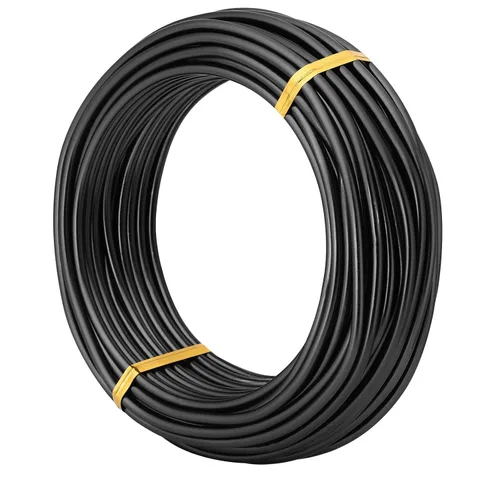 Miniatura 13 de Negro-1.0-Alambre de aluminio anodizado para bonsái de 250g de gran rollo, muchas tallas para elegir, KSVZS alambre de metal flexible