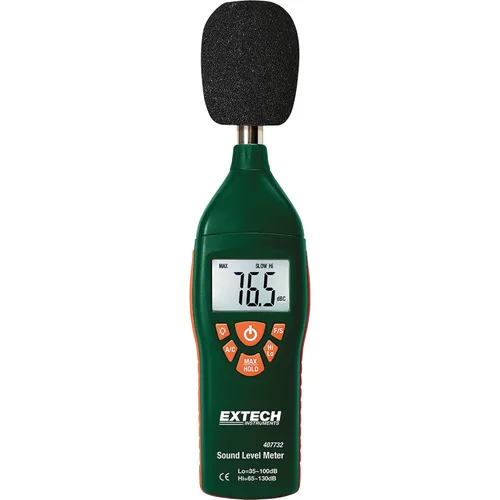 Miniatura 3 de Extech 407732-KIT Kit de medidor de nivel de sonido de rango bajo/alto