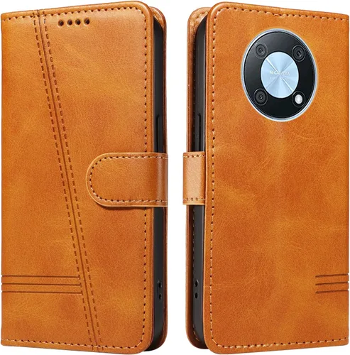 Miniatura 43 de Funda con tapa para Huawei Nova Lite 3, protección de 360 grados, a prueba de golpes, de piel sintética, con función atril y 3 ranuras
