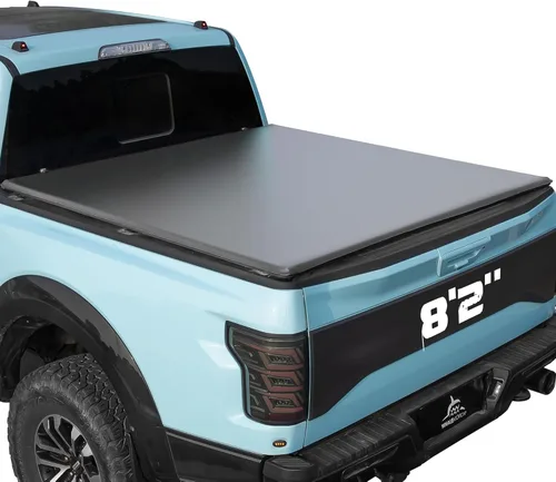 Miniatura 12 de Cubierta para cama de camioneta plegable dura compatible con Ford Super Duty 6.8 pies de caja estándar, 1999-2025 F250 F350 F-250 F-350