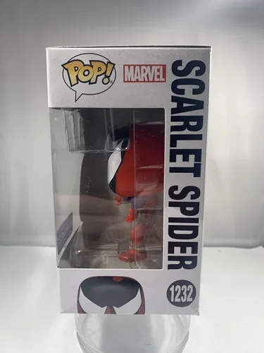 Miniatura 2 de Funko Spider-Man Scarlet Spider Pop! Figura coleccionable de vinilo Bobble-Head - Edición limitada exclusiva