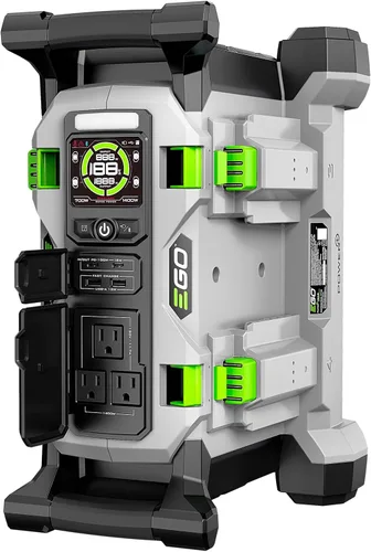 Miniatura 16 de EGO POWER+ Estación de energía portátil, 3000 W, alimentada por batería, generador inversor para el hogar y al aire libre, incluye (2)