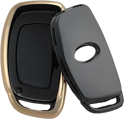 Miniatura 2 de REPROTECTING - Funda de poliuretano termoplástico para llavero compatible con Hyundai Elantra Elantra GT Ioniq Sonata Tucson 2016-2021《no