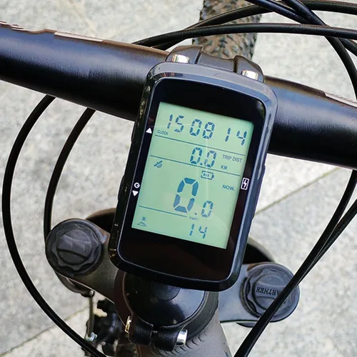 Miniatura 8 de Computadora de bicicleta GPS, computadora de ciclismo inalámbrica con pantalla 2.4, retroiluminación, velocímetro odómetro de bicicleta, 28 horas