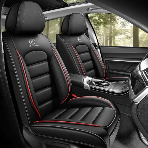 Funda de asiento de cuero personalizada para Nissan Murano 2003-2026, protectores de asiento de cuero impermeables, fundas de asiento de máxima Par