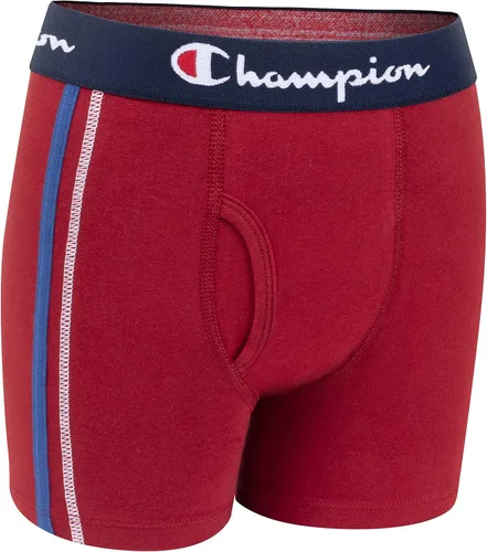 Miniatura 3 de Champion Ropa interior para niños, calzoncillos tipo bóxer elásticos de algodón, absorben la humedad, paquete de 4 surtidos
