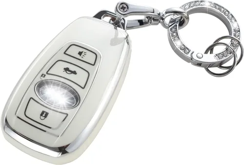 Miniatura 32 de YO&YOYE Funda para Llavero de TPU con Anillo para Llaves