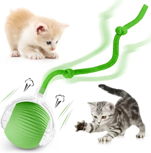 Miniatura 9 de Pelotas interactivas para gatos de interior, juguetes automáticos mejorados para gatos adultos aburridos en interiores, pelota, Peppy Pet Ball
