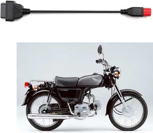 Miniatura 5 de Adaptador Euro5 de 6 pines Motorrad para bicicleta, diagnosticar OBD motocicleta de 6 pines a OBD2 Algunos K-Line y CAN-BusKTM Moto Guzzi Piaggio