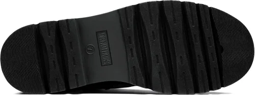 Miniatura 5 de DREAM PAIRS Botas de combate Chelsea con plataforma para mujer, con cordones y suela de hebilla