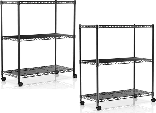 Miniatura 22 de Simple Deluxe - Estantería resistente de almacenamiento de 5 estantes, capacidad de carga de 1250 libras, 29.92" de profundidad x 13.98" de ancho x