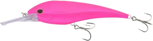 Miniatura 17 de Nomad Design DTX Minnow con sistema patentado Autotune - Acción de natación de pez cebo envejecido, BKK Diablo Caballa Rosa Caliente