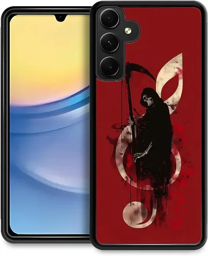 Miniatura 32 de CARLOCA Funda compatible con Samsung Galaxy A13 5G con patrón de camino del desierto naranja alienígena, antideslizante, cuatro esquinas, absorción