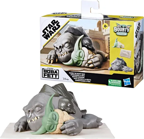 Miniatura 9 de STAR WARS The Bounty Collection Taming The Beast Pack, Rancor & Grogu Mini figuras de acción, juguetes a escala de 2.25 pulgadas para niños y niñas