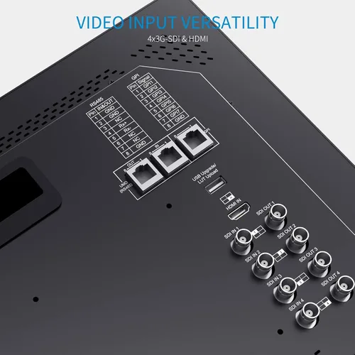 Miniatura 3 de ATEM173S-CO 17.3 pulgadas Multi cámara director broadcast monitor de producción 4X SDI in out HDMI Waveform LUT HDR 1920x1080