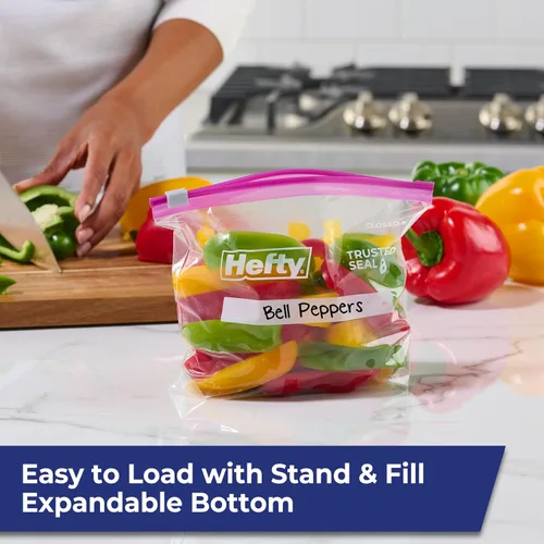 Miniatura 2 de Hefty - Bolsas de almacenamiento con cierre
