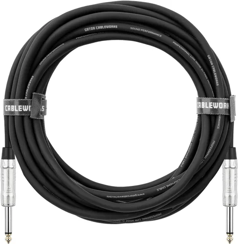 Miniatura 8 de Cableworks Por Gator Cases Backline Series Cable de altavoz TS estándar de 10 pies (GCWB-SPK-10)