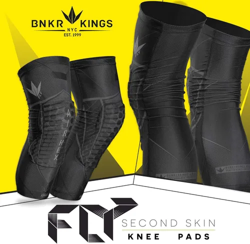 Miniatura 3 de Bunkerkings Fly Compression Rodilleras - Negro