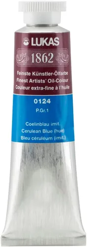 Miniatura 87 de Lukas 1862 Pintura al Óleo para Artistas Profesionales - Colores Tierra Amarillentos, 37 mL - Juego de 4 - Destacada Resistencia a la Luz, Sin