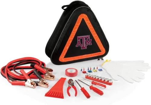Miniatura 5 de PICNIC TIME NCAA - Kit de emergencia para automóvil de emergencia, asistencia lateral de seguridad para vehículos con cables de puente y kit