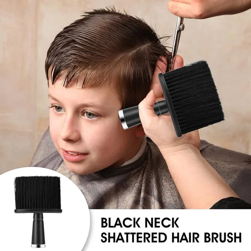 Miniatura 6 de Cepillo de pelo suave para limpiar el cuello y las orejas, suministros de peluquería