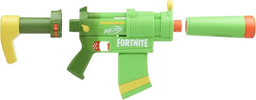 Miniatura 3 de Nerf Fortnite SMG-Zesty Elite - Pistola de dardos extraíble y barril, clip extraíble de 10 dardos, 10 dardos oficiales Nerf Elite